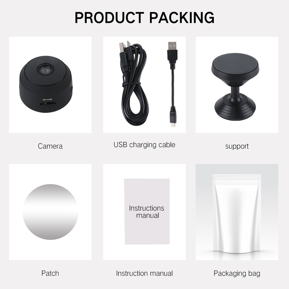 HD Wireless Night Vision Security Camera