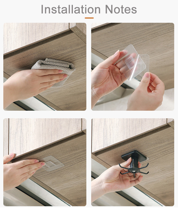 Rotatable Utensil Storage Rack