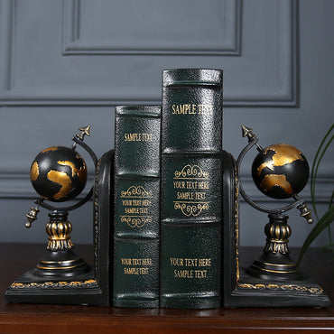 VintageVerse™ | Rustic Retro Creative Bookends
