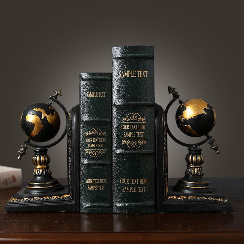 VintageVerse™ | Rustic Retro Creative Bookends