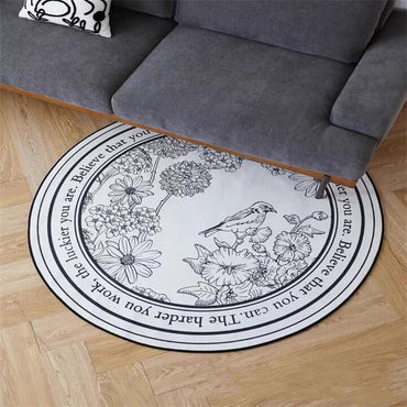 CircleGlow™ | Round Large Area Rugs for Living Room