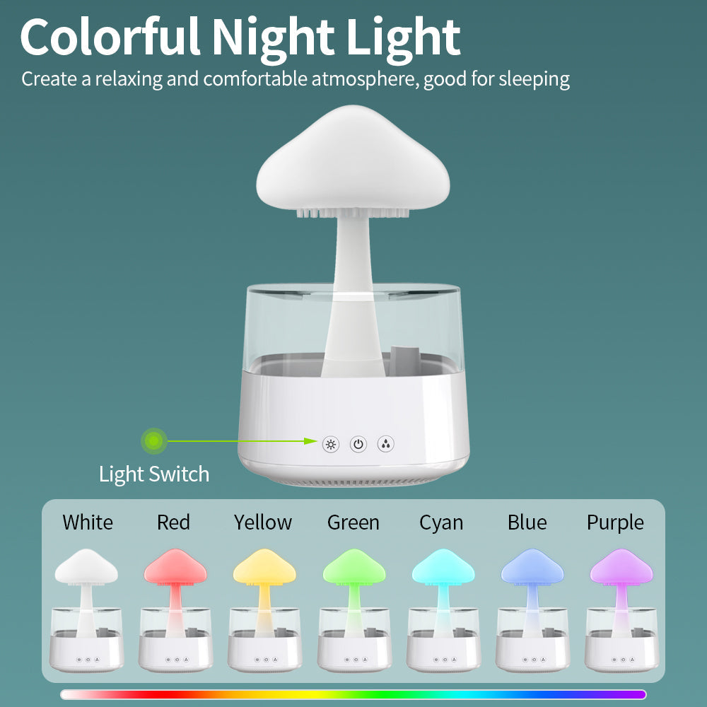 MushroomMist™ | Rain Water Drop Humidifier