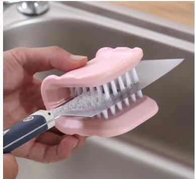 Knife And Cutlery Cleaner Brush