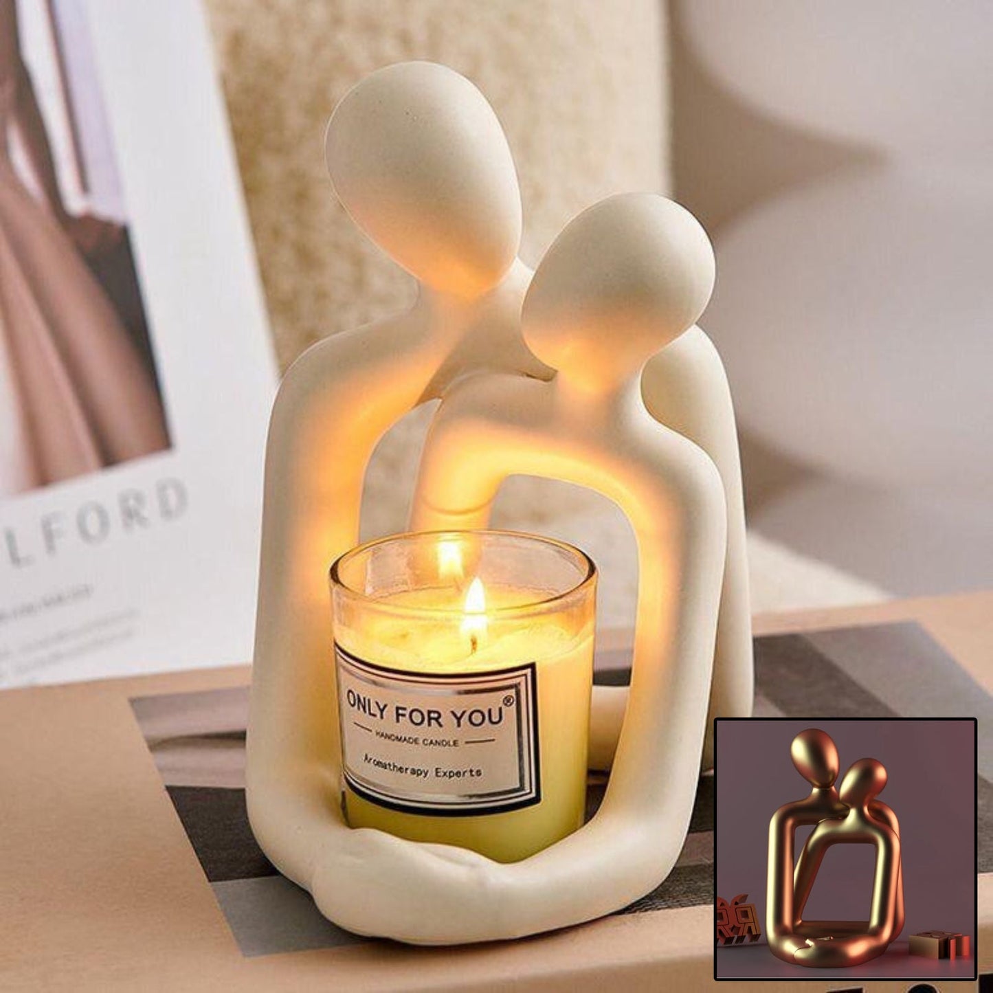 Eternal Embrace Candle Holder