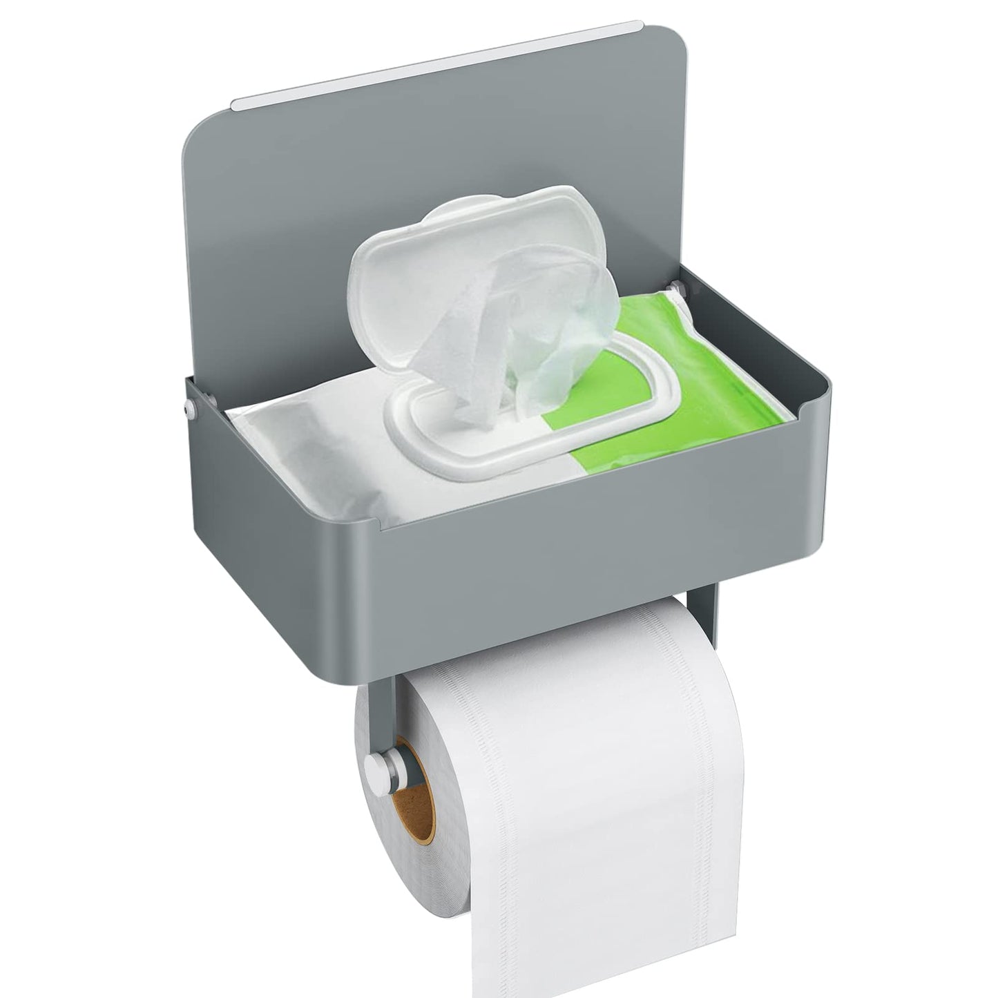 JUYSON Toilet Paper Holder with Shelf