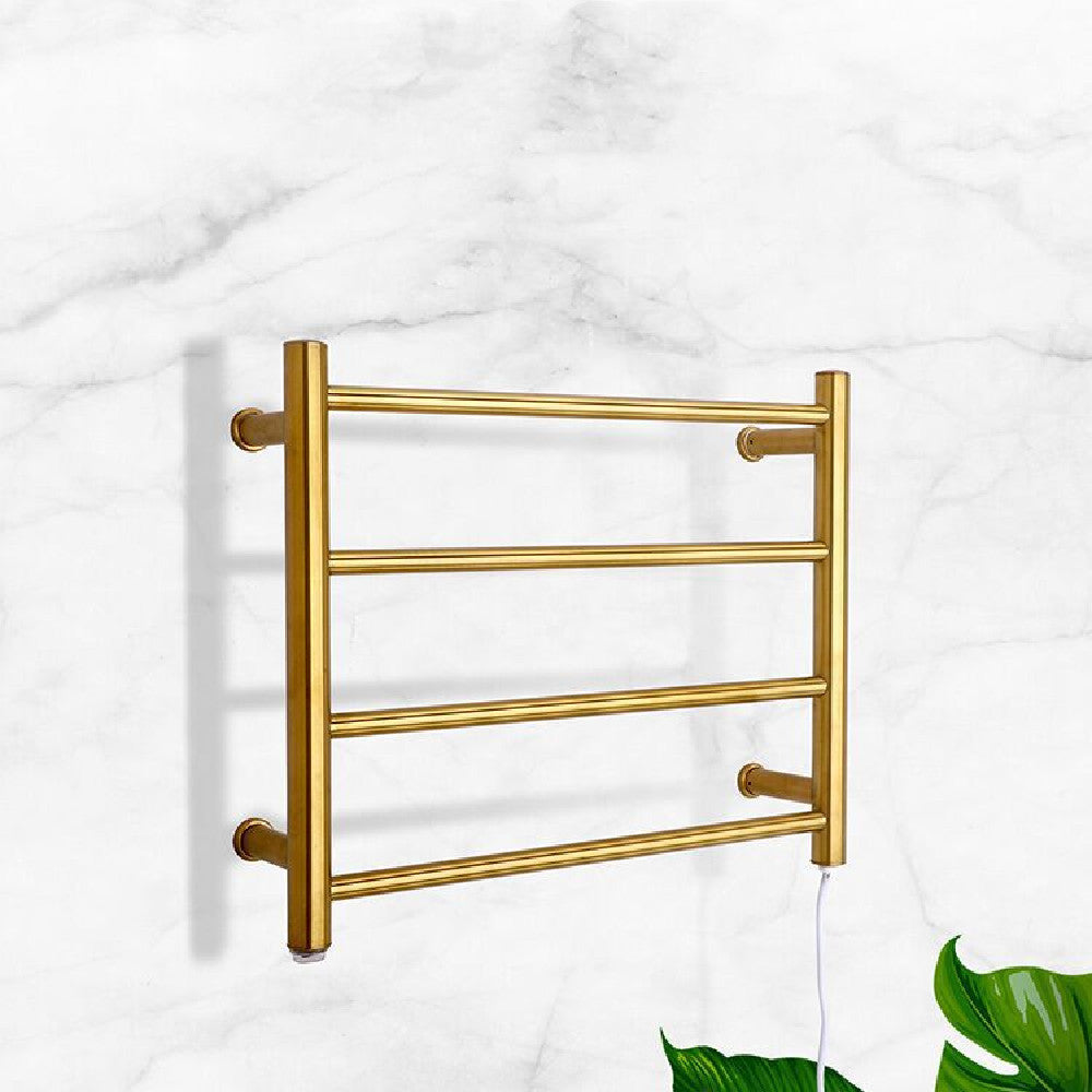 LuxeGlow Heated Towel Rack