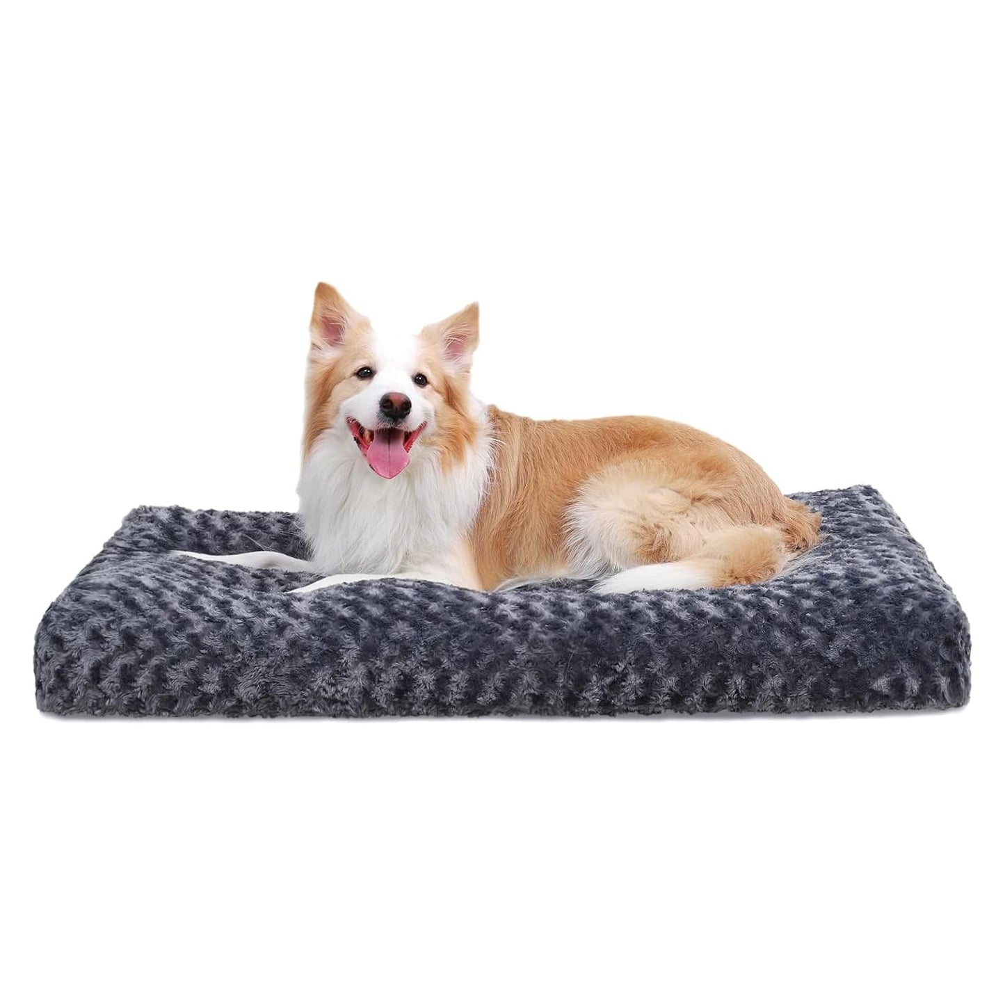 KSIIA Washable Plush Dog Crate Beds