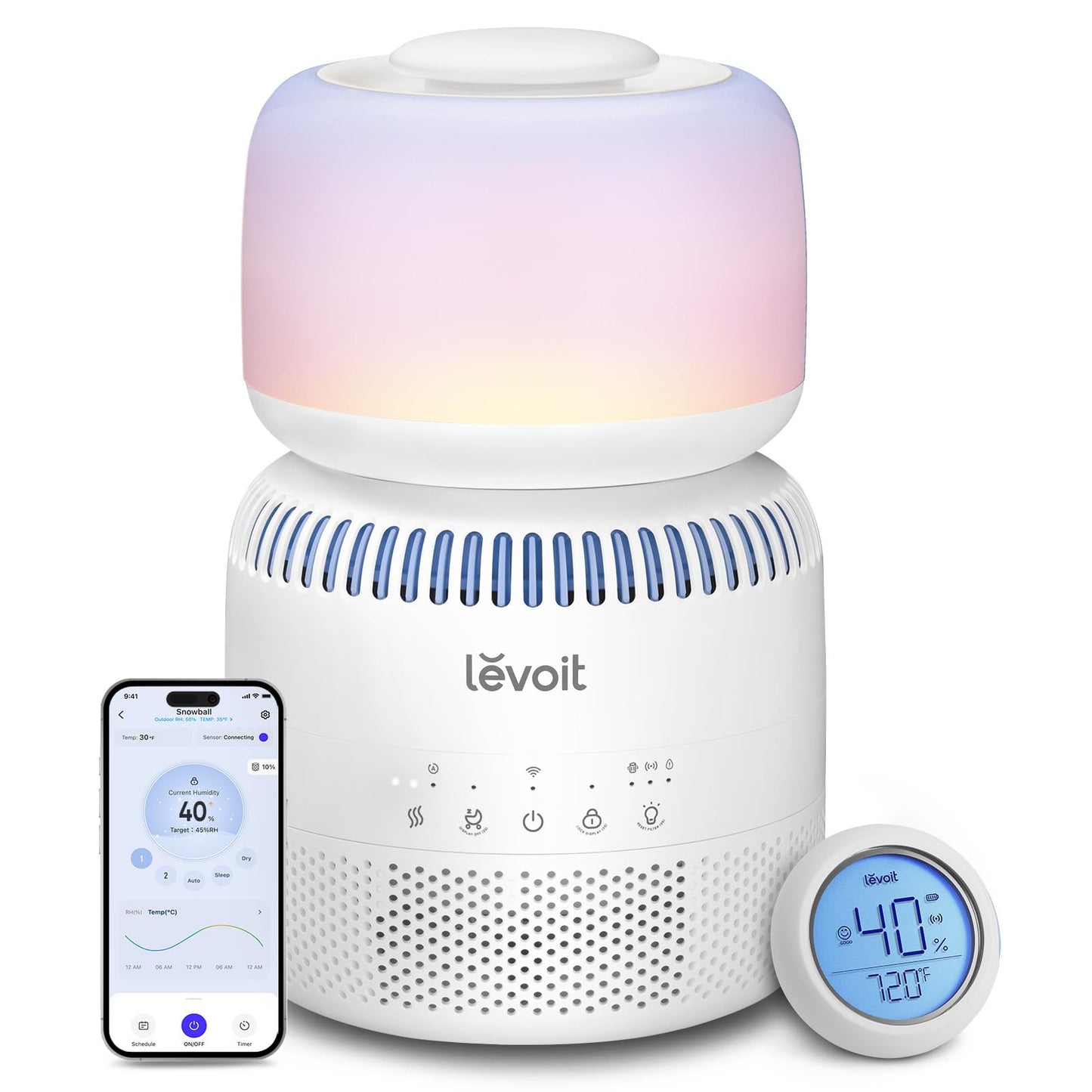 LEVOIT Classic 160 Top-Fill Ultrasonic Cool Mist Humidifier