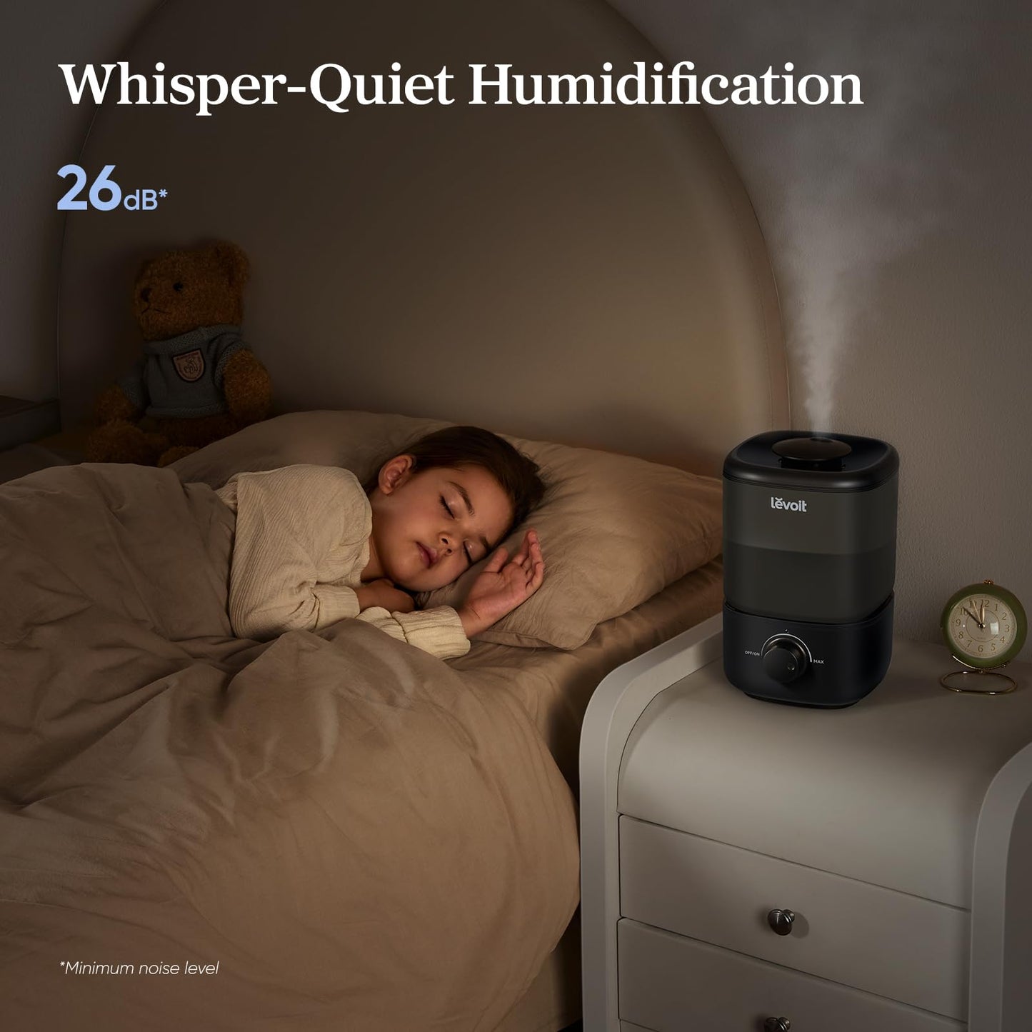 LEVOIT Classic 160 Top-Fill Ultrasonic Cool Mist Humidifier