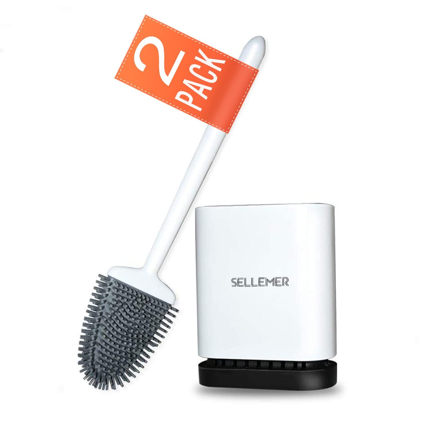 Sellemer Toilet Brush and Holder Set