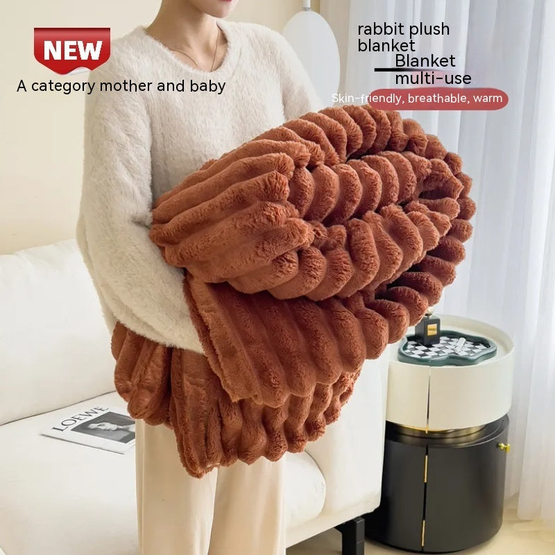 UltraPlush Luxe Fur Throw