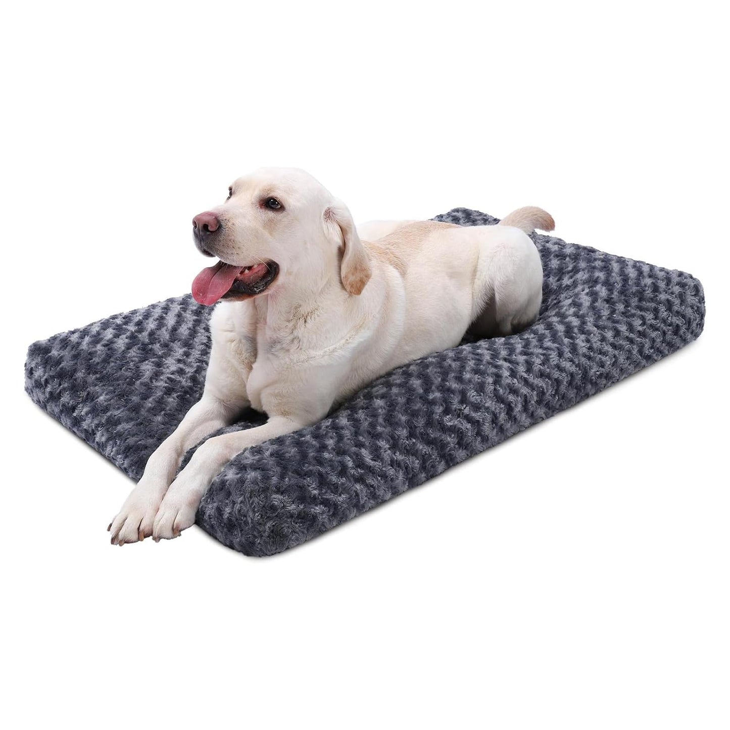 KSIIA Washable Plush Dog Crate Beds