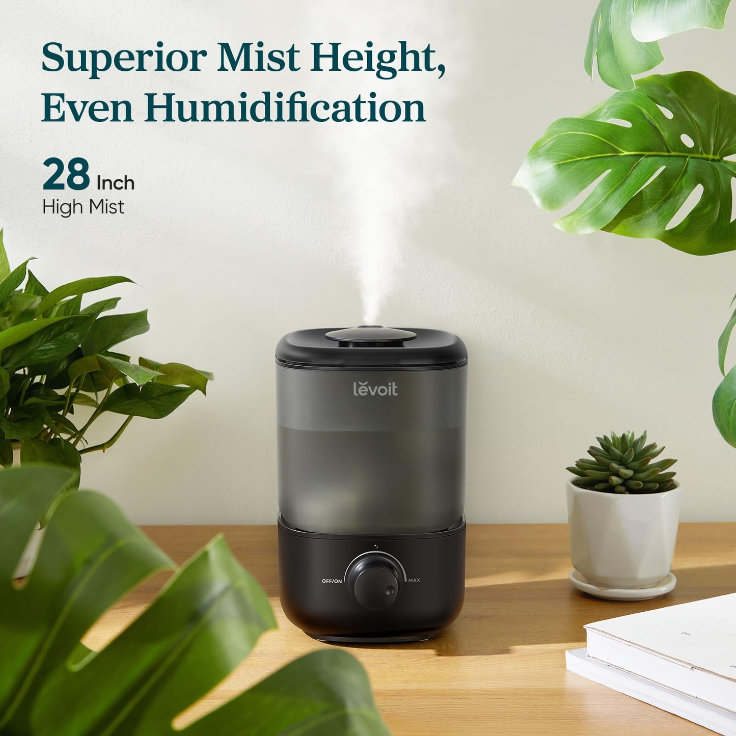 LEVOIT Classic 160 Top-Fill Ultrasonic Cool Mist Humidifier