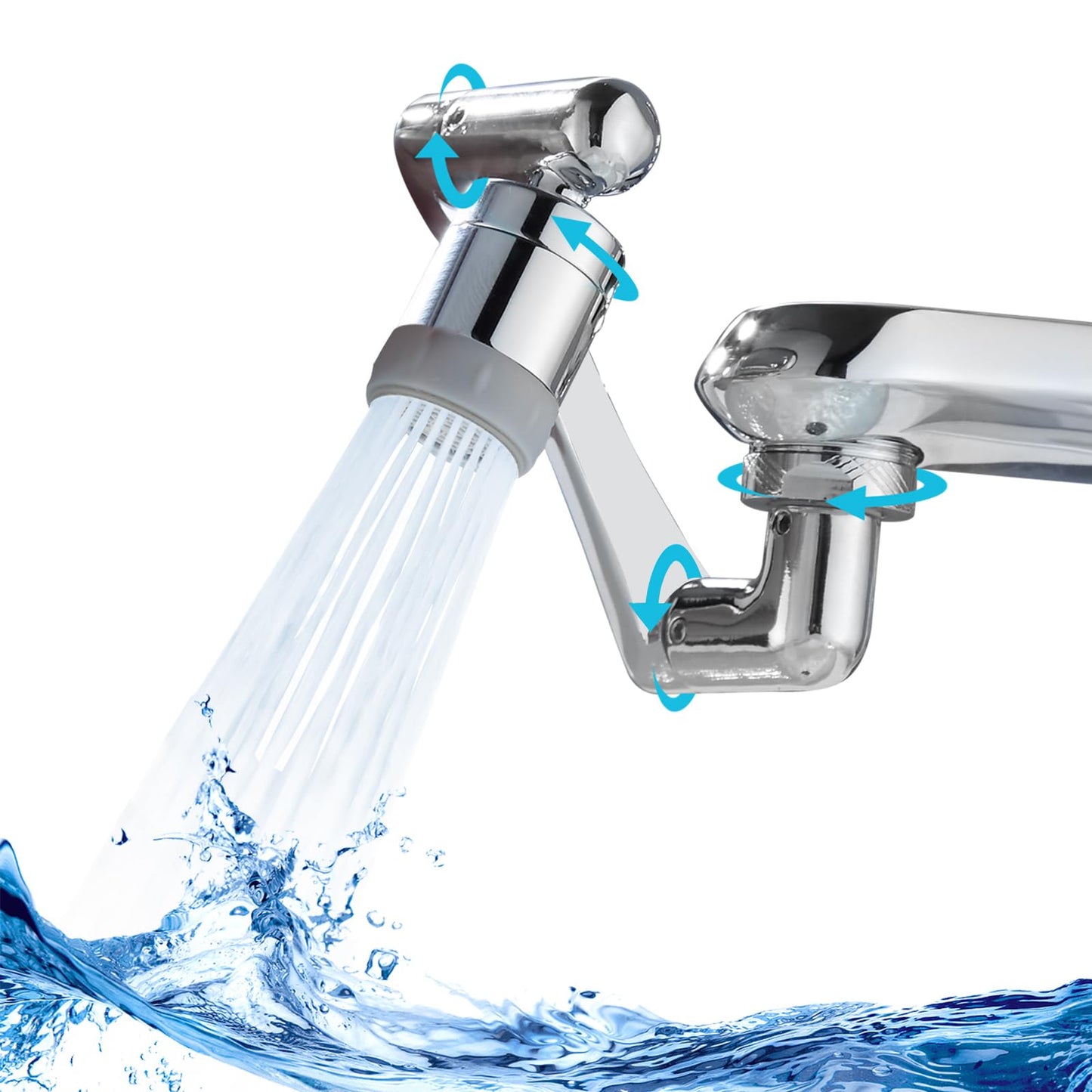 CECEFIN 1080° Swivel Faucet-Extender Sink-Aerator