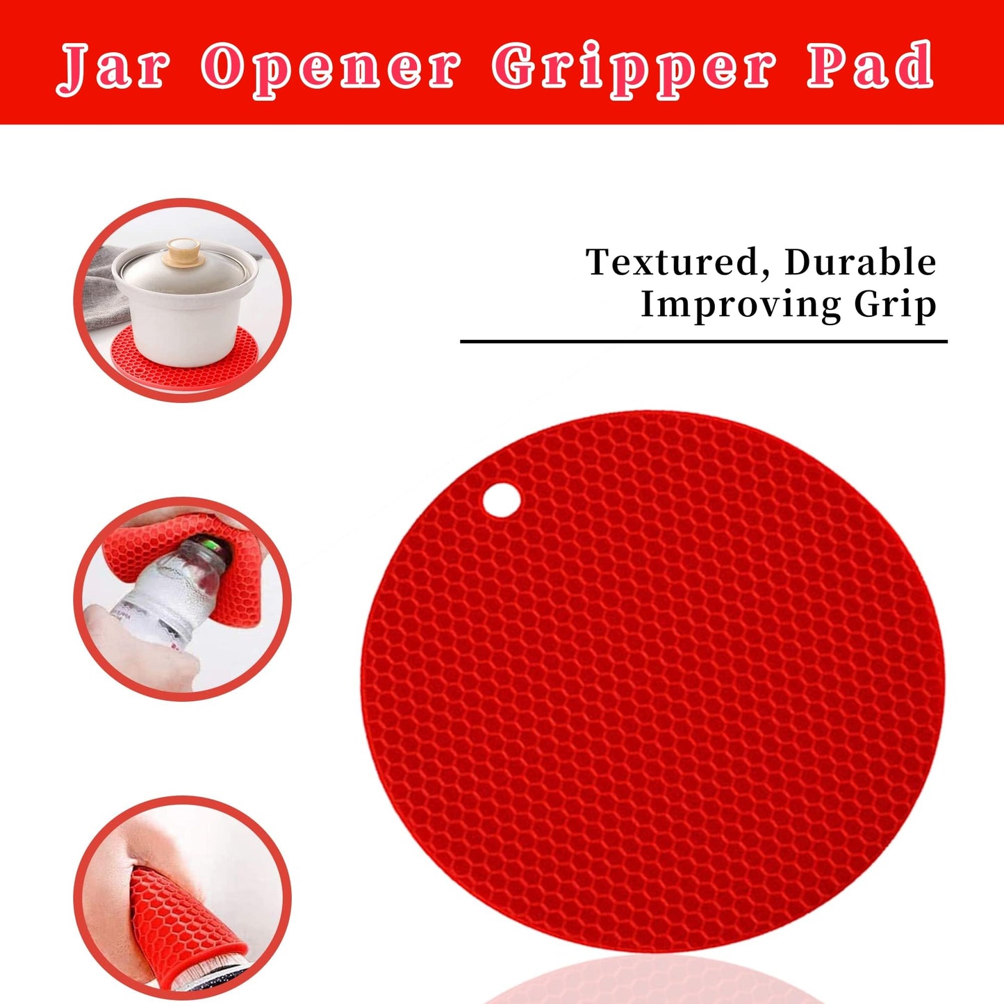 Bloss Anti-skid Jar Opener Jar Lid Remover
