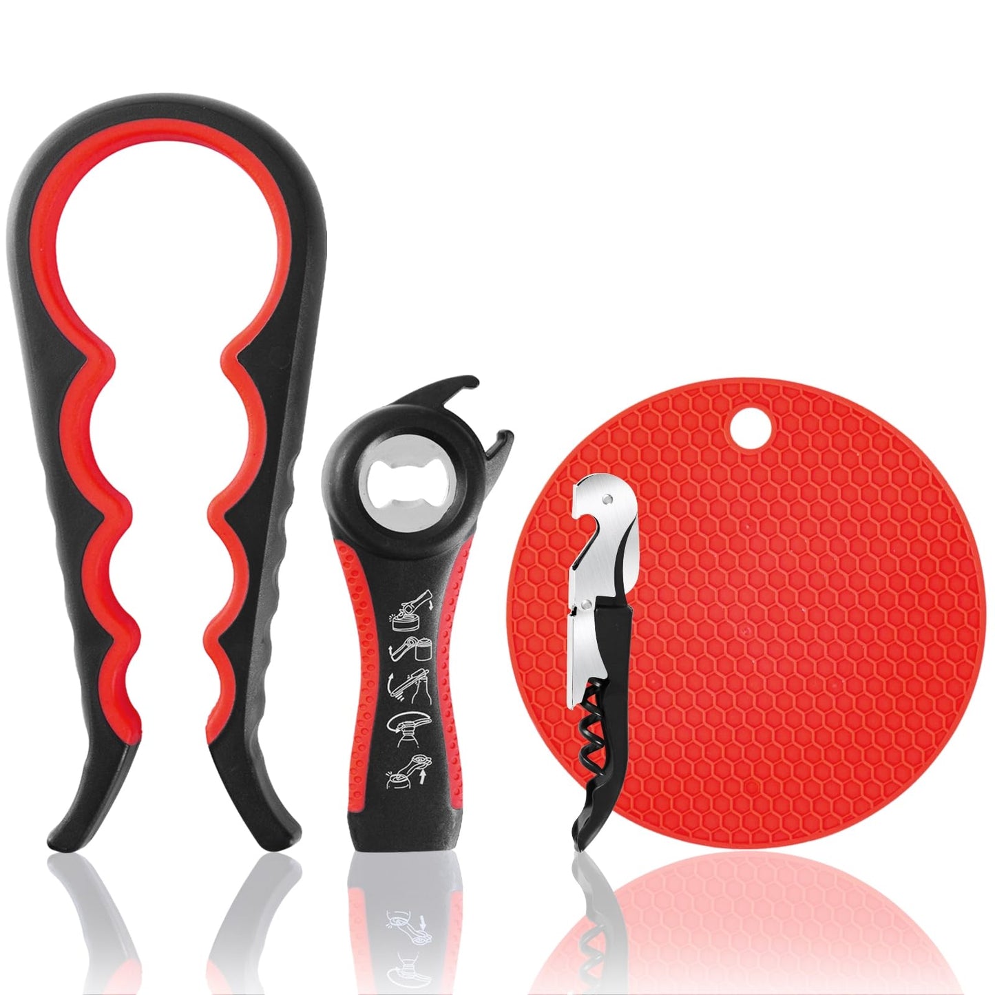 Bloss Anti-skid Jar Opener Jar Lid Remover