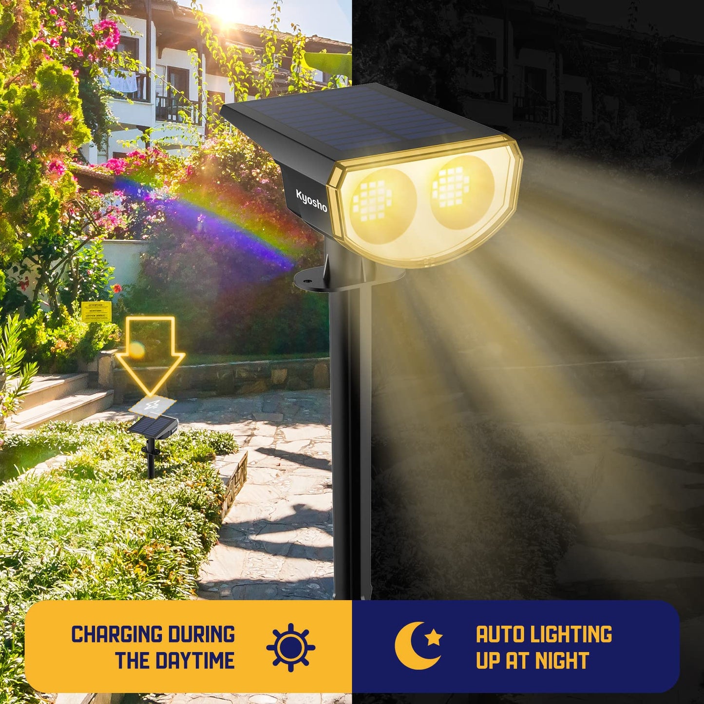 Kyosho Solar Color Spot Lights Outdoor