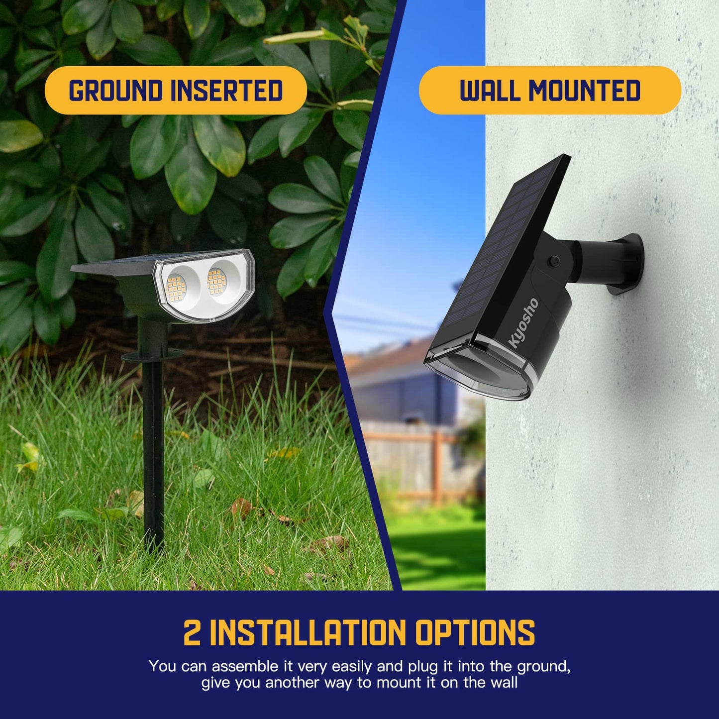 Kyosho Solar Color Spot Lights Outdoor