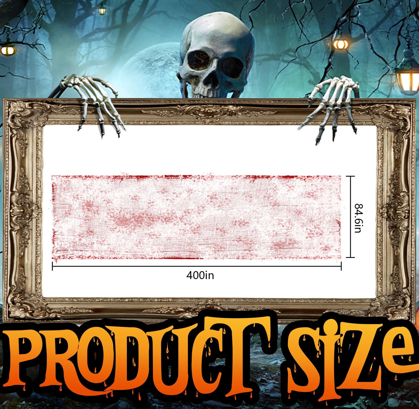 Halloween Creepy Cloth - Halloween Spooky Fabric Cloth
