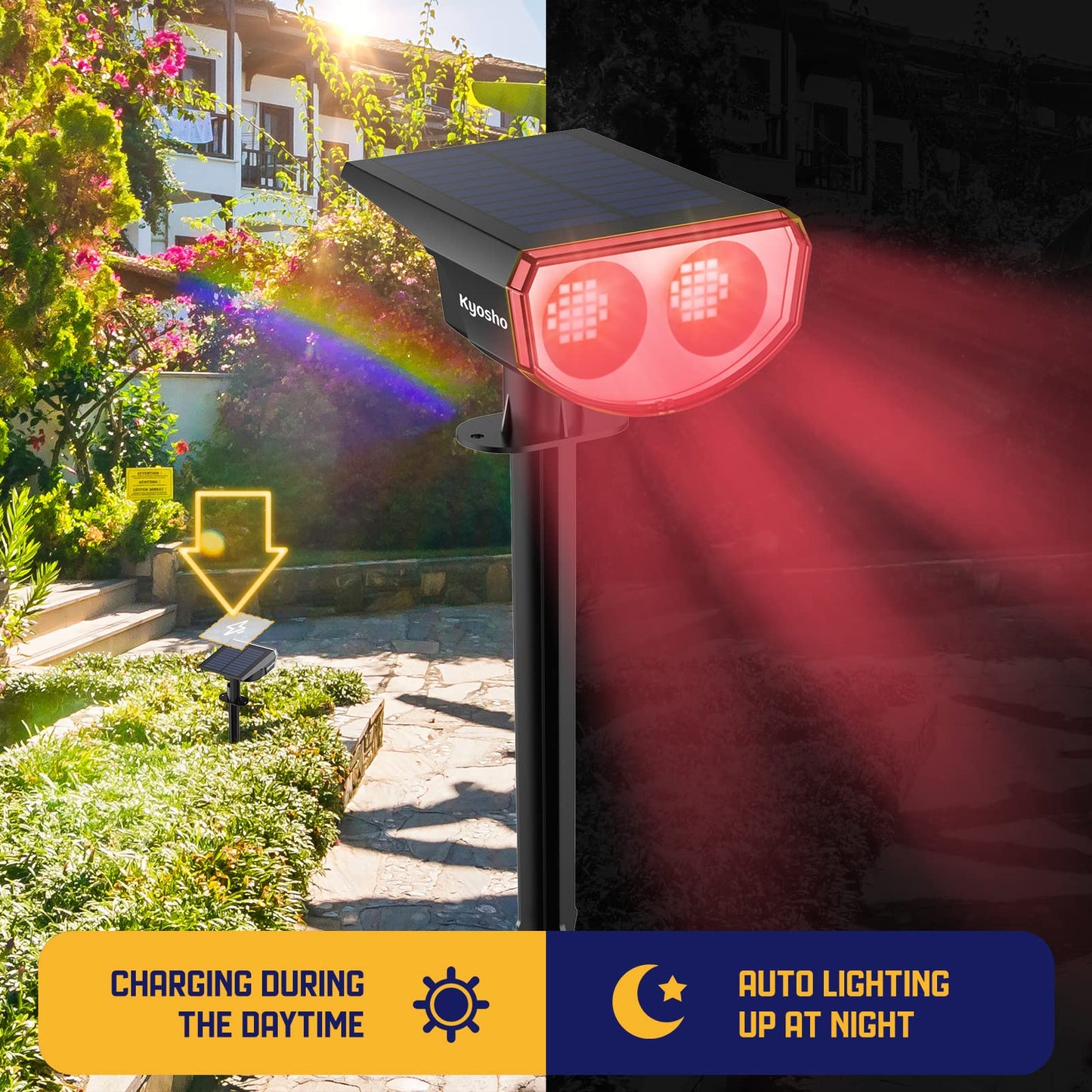 Kyosho Solar Color Spot Lights Outdoor