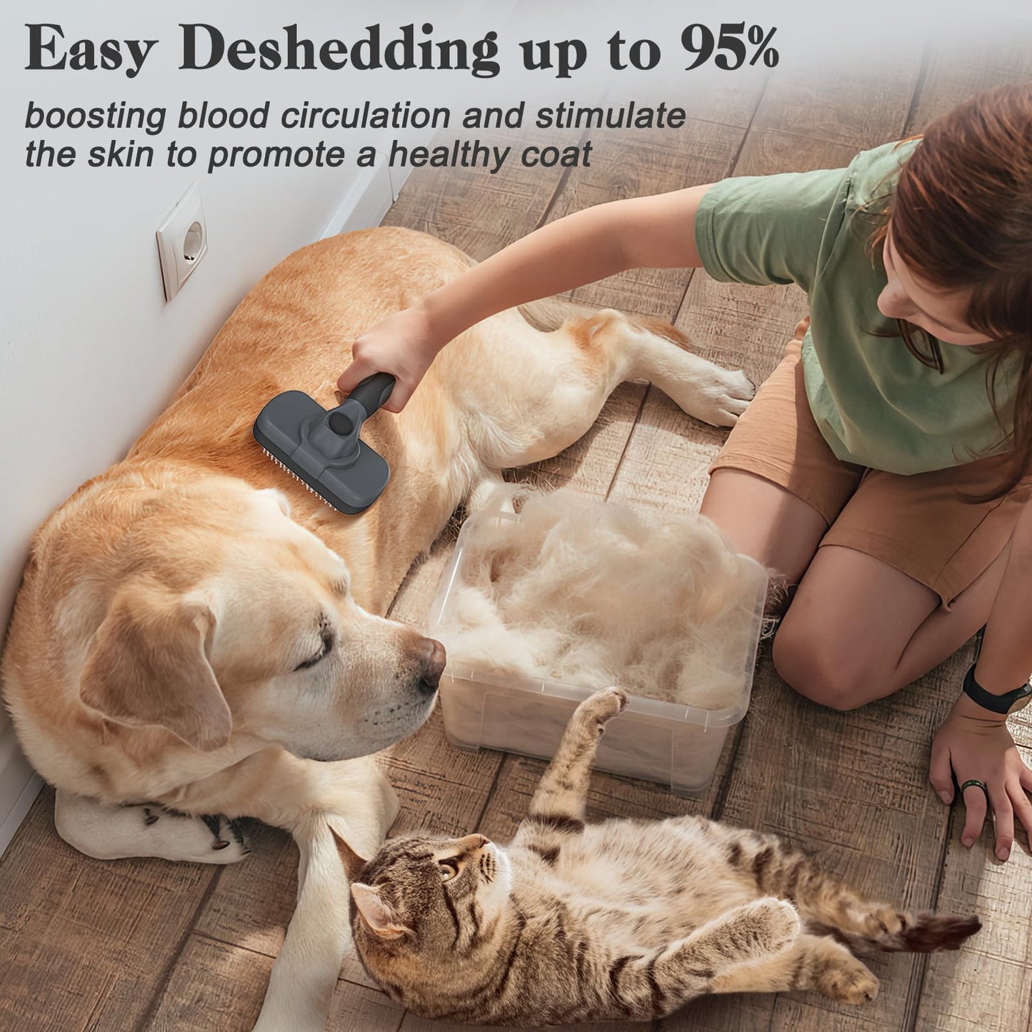 Swihauk Self Cleaning Slicker Brush