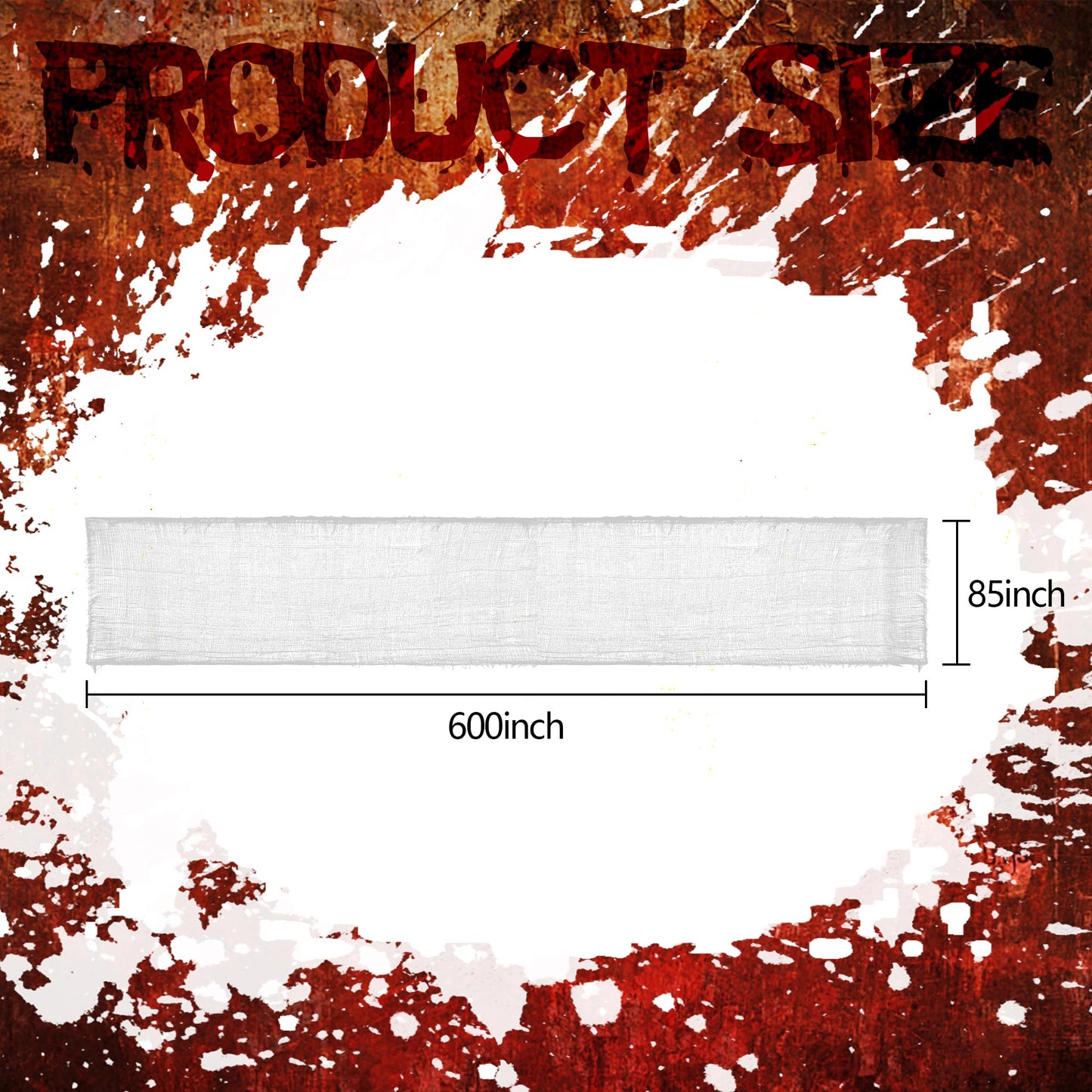 Halloween Creepy Cloth - Halloween Spooky Fabric Cloth