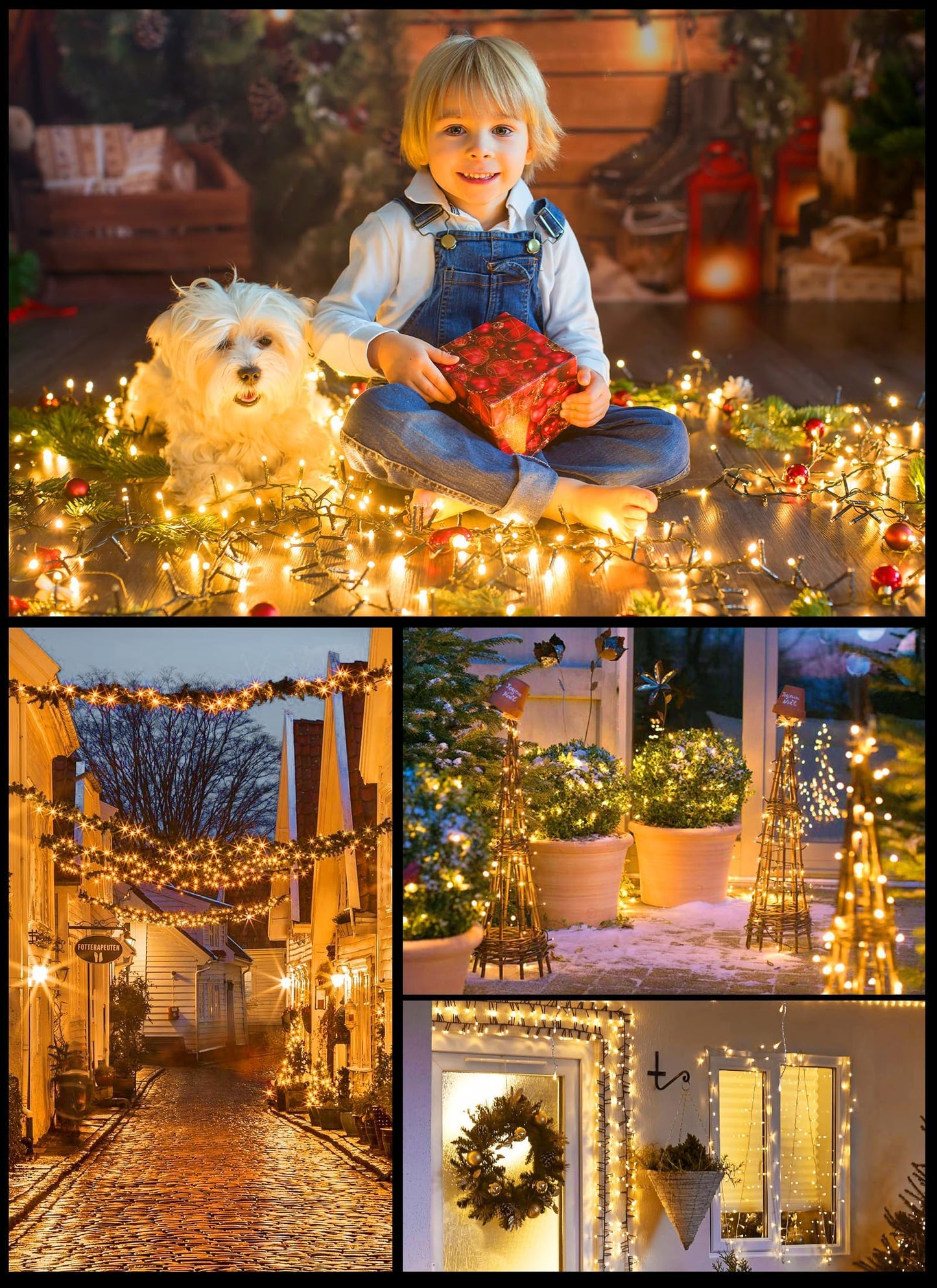 Brightown Battery Operated Halloween Lights Outdoor