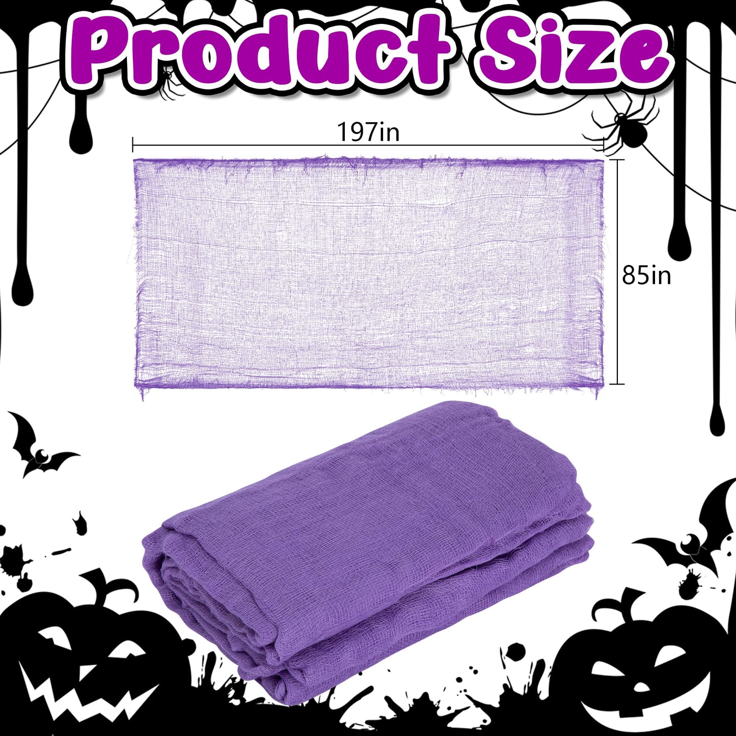 Halloween Creepy Cloth - Halloween Spooky Fabric Cloth