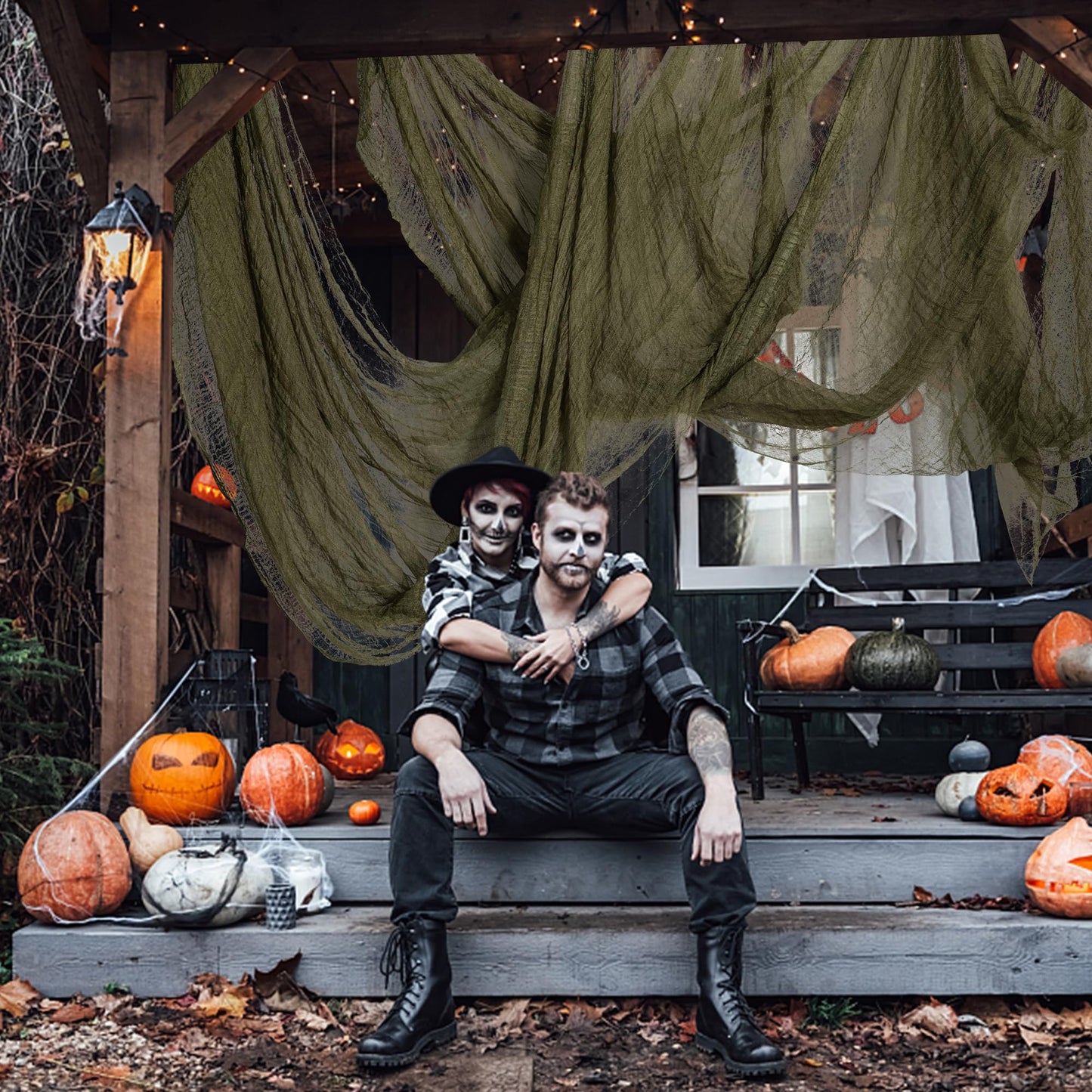 Halloween Creepy Cloth - Halloween Spooky Fabric Cloth