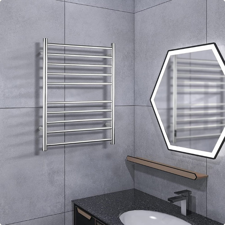SilverGlow Heated Towel Rack