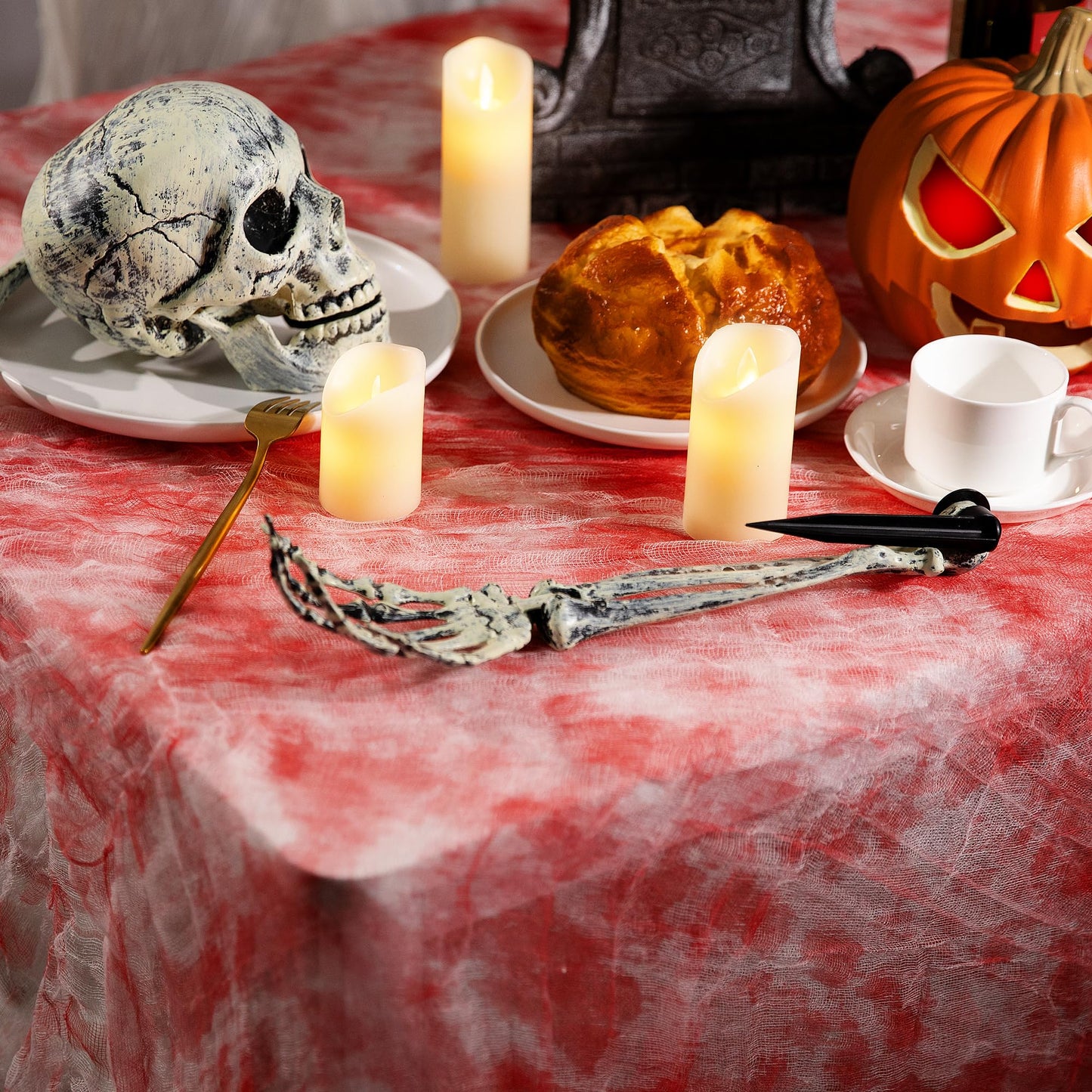 Halloween Creepy Cloth - Halloween Spooky Fabric Cloth
