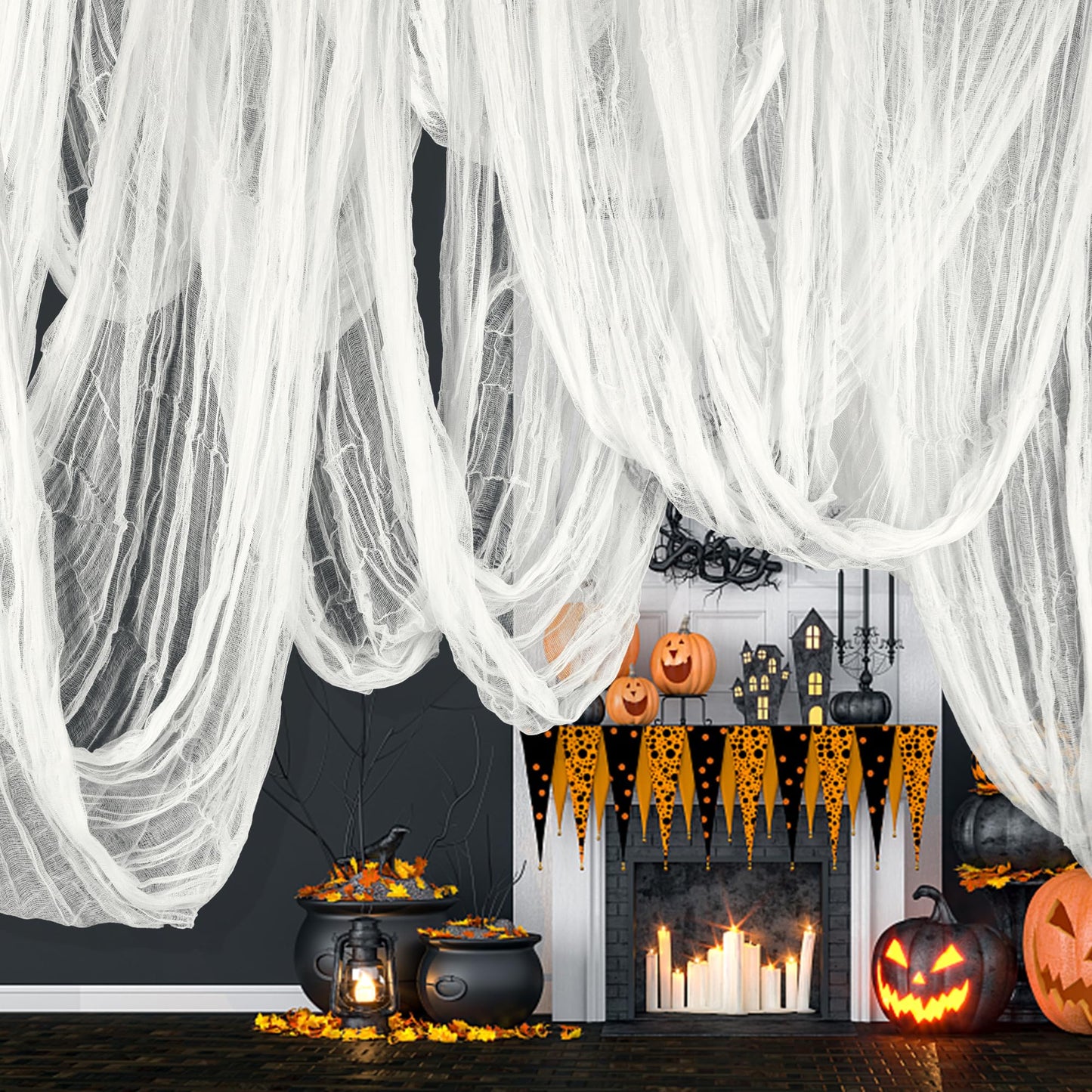 Halloween Creepy Cloth - Halloween Spooky Fabric Cloth