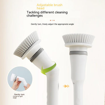 ScrubEase™ | Electric Multifunction Wall Scrubber Brush