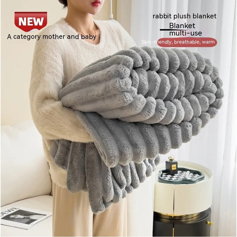 UltraPlush Luxe Fur Throw