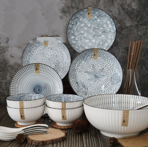 NipponWare™ | Ceramic Japanese Tableware Set
