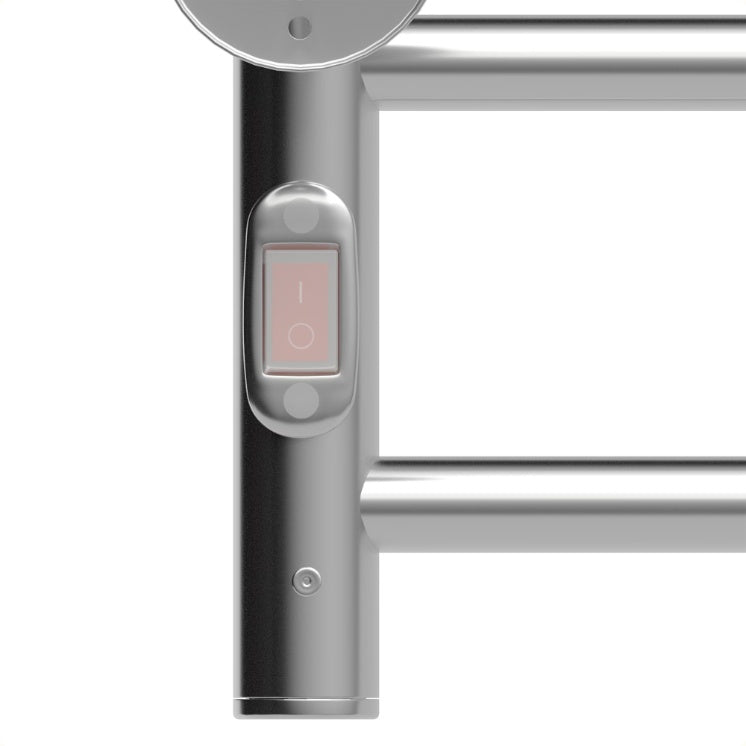 SilverGlow Heated Towel Rack