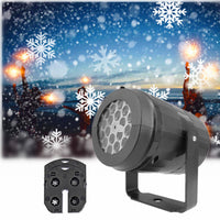 Christmas Party Lights Snowflake Projector