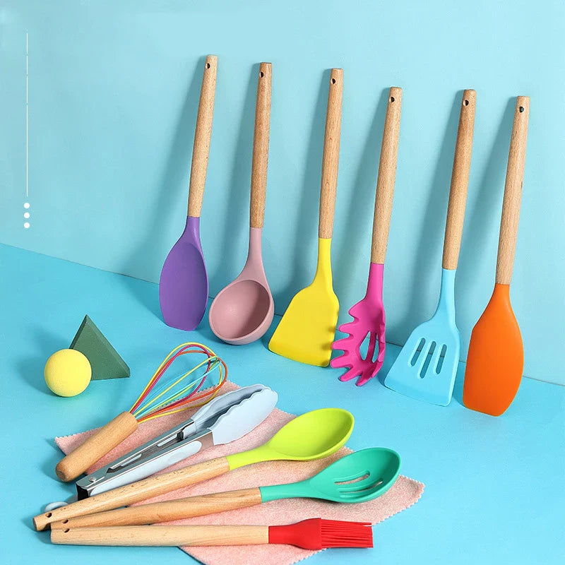 FlexiCook™   |  Silicone Kitchenware Cooking Utensils Set