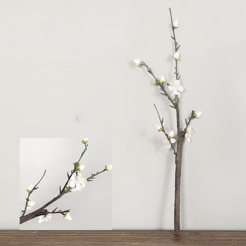 Winter Plum Artificial Flowers Window Decoration