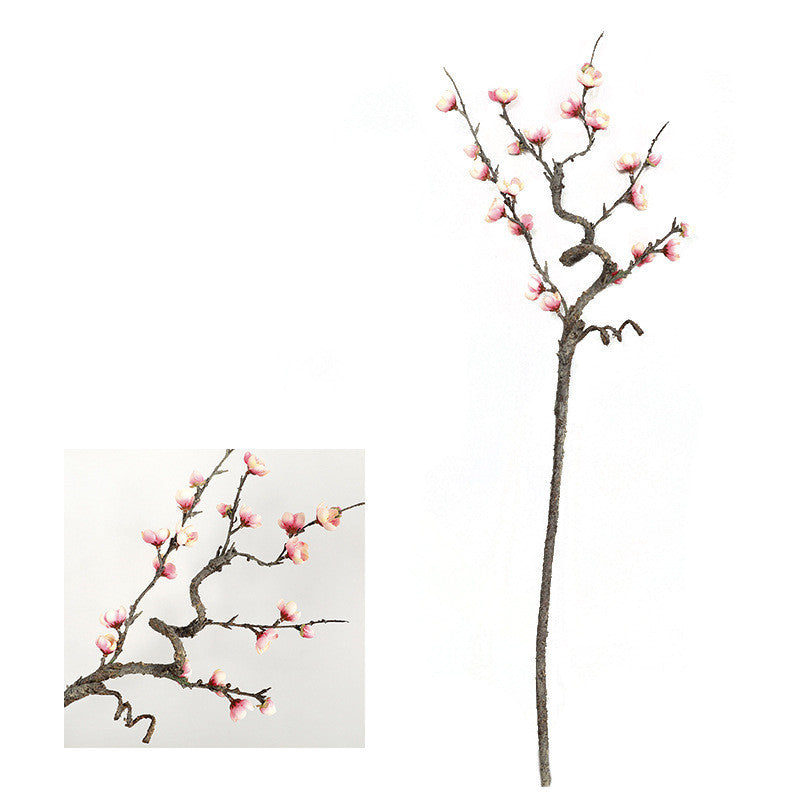 Winter Plum Artificial Flowers Window Decoration