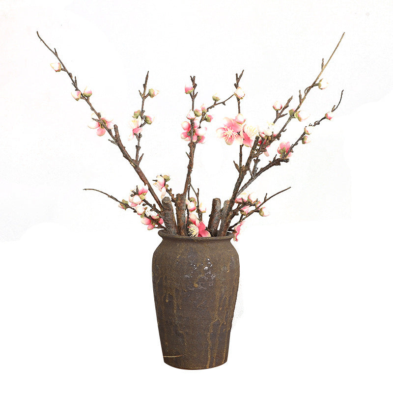 Winter Plum Artificial Flowers Window Decoration