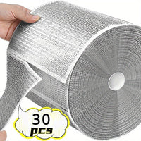 30pcs Ultra-Fine Microfiber Steel Wool Scrub Pads