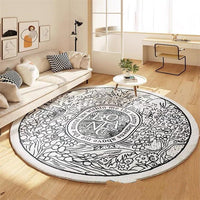 CircleGlow™  |  Round Large Area Rugs for Living Room