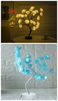 Rose Flower LED Table Lamp