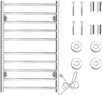 SilverGlow Heated Towel Rack