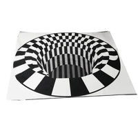 IllusionGlide™   |  3D Vortex Anti-Slip Illusion Rug