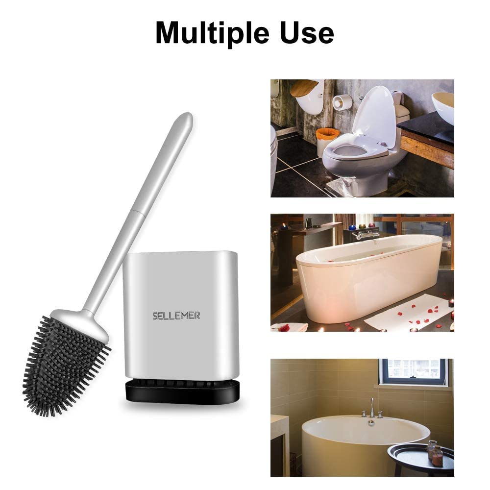 Sellemer Toilet Brush and Holder Set