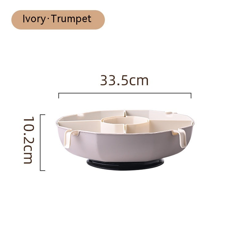 TwirlDrain™   | Rotating Hot Pot Drain Basket