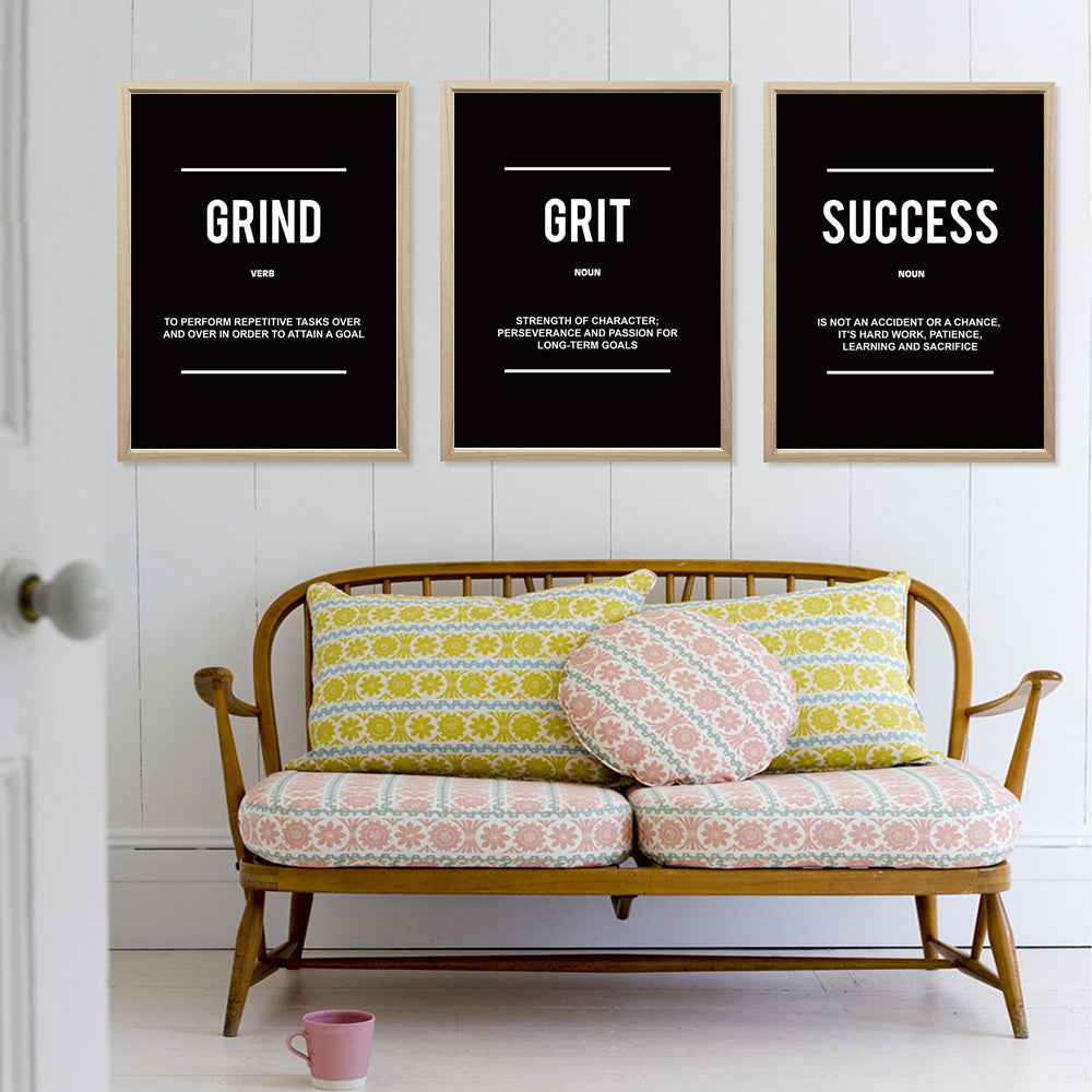 Wall Art Inspirational  Quotes Office Decor