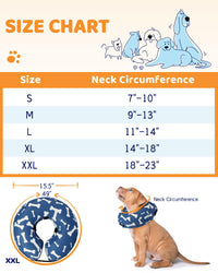 Super Inflatable Dog Cone Collar for Small Puppies Cats
